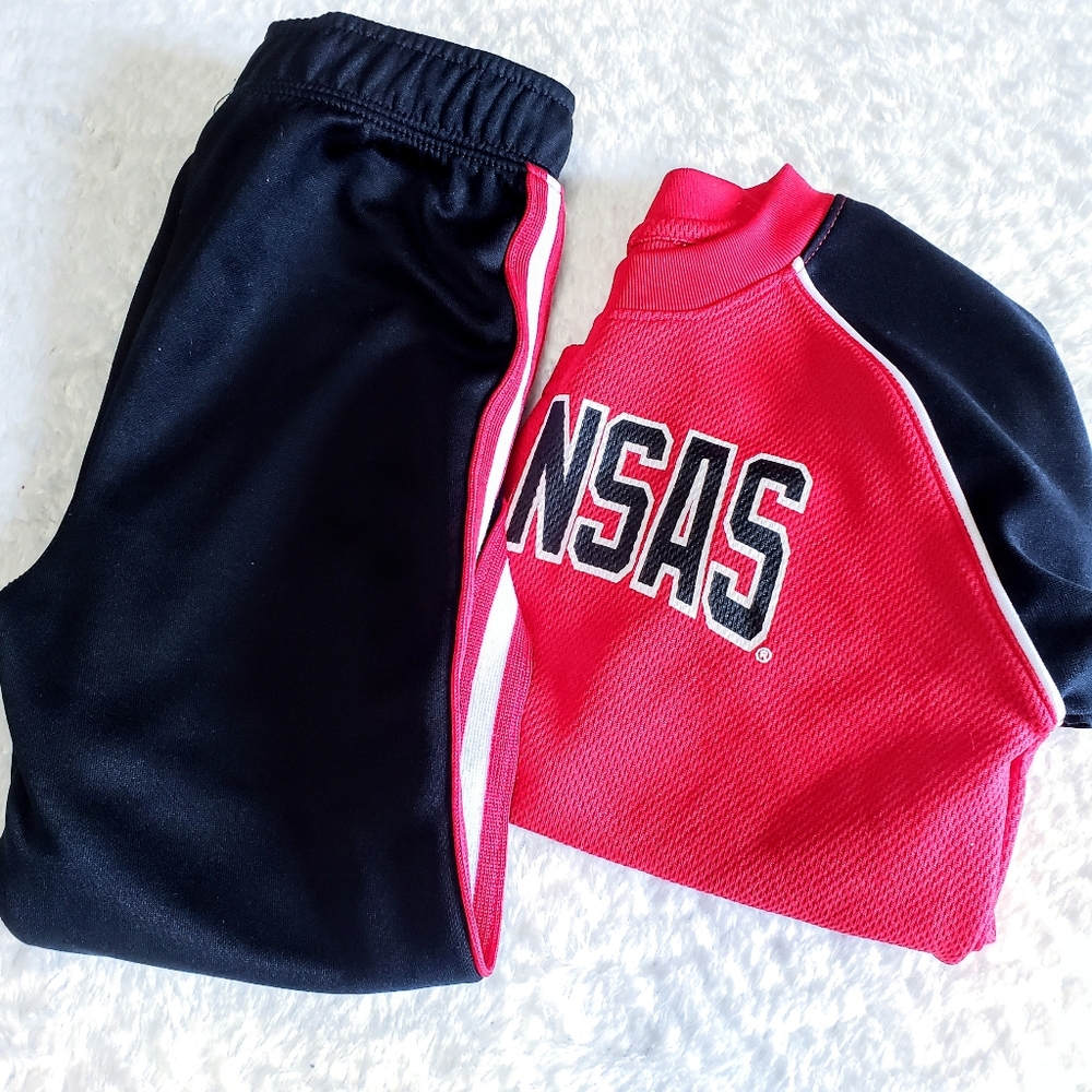 Arkansas Razorbacks Track Pants & Jersey Top - Picture 4 of 4
